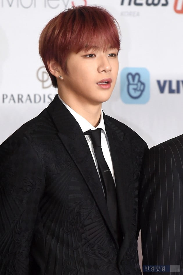 [포토] 워너원 강다니엘, '귀여운 멍뭉미 가득~' (2018 AAA)