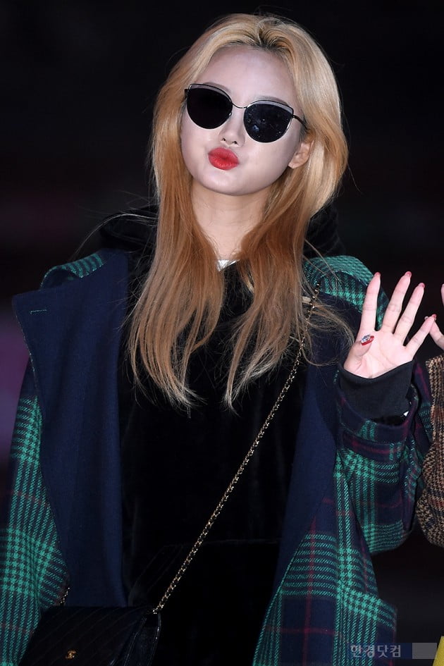 [포토] EXID LE, '입술 삐쭉 내밀고 시크하게~'