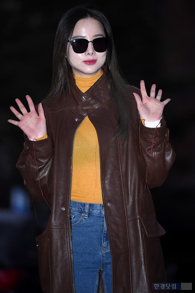 [포토] EXID 솔지, '선글라스 쓰고 시크하게~'