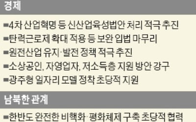 문재인 대통령 "김정은 서울 답방은 현재 진행중"