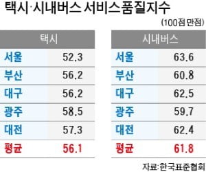 시내버스·택시 등 대중교통 대대적 서비스혁신 필요