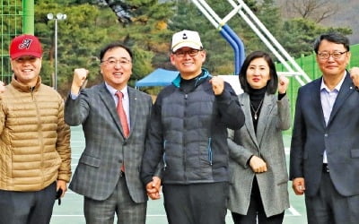 [1사1병영 ] GS건설, 1포병여단에 체육공원 조성 지원