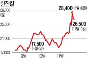 [마켓인사이트] "한진칼 경영권 장악 의도 없어…기업가치 올릴 것"