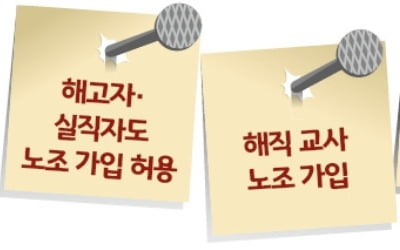 "해고자 노조가입 허용"…親노동 폭주