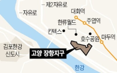 고양 장항지구 1조원 보상금 내달부터 풀려