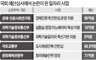 "가짜 일자리에 혈세 못 쓴다"…국회 예산심사서 줄줄이 삭감 예고