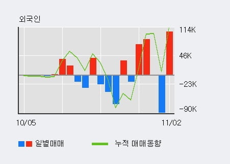 [한경로보뉴스] '흥구석유' 10% 이상 상승, 전일 외국인 대량 순매수