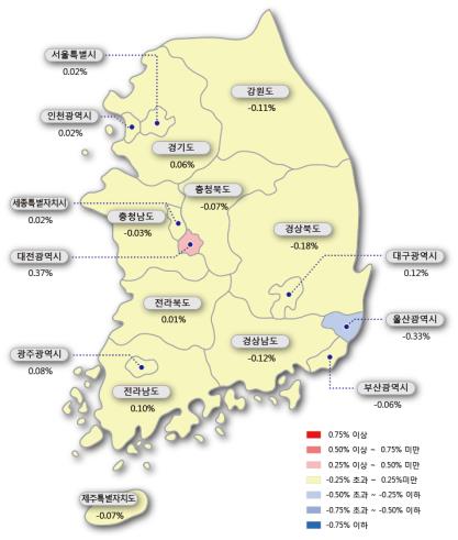 9·13대책 효과 본격화하나…서울 아파트값 하락지역 확대