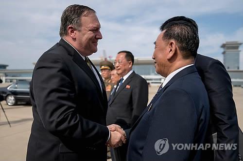 '7월 악몽' 폼페이오-김영철 반전 성공할까…김정은 친서 가능성