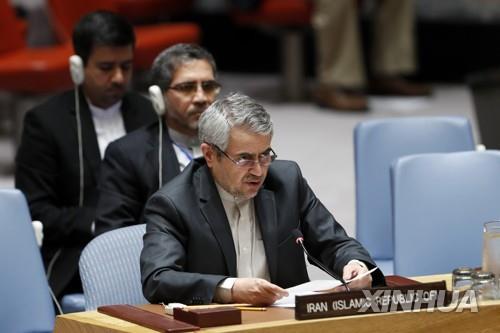 유엔주재 이란대사 "美 뻔뻔한 제재 복원, 국제적 약속 위반"