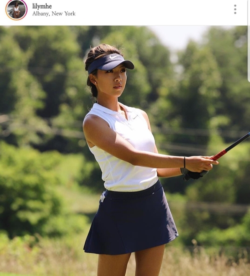 LPGA 신인 중국 허무니 '미녀 골퍼 끝판왕'…벌써 인기 폭발