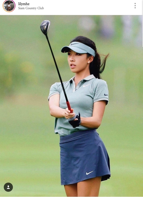 LPGA 신인 중국 허무니 '미녀 골퍼 끝판왕'…벌써 인기 폭발