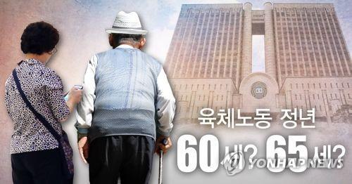 몸쓰는 '노동 정년'은 60세? 65세?…그때그때 달라서야