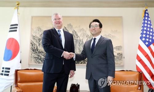 이도훈 한반도본부장 방미 출국…워킹그룹 출범 유력