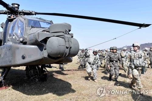 美, 내년 독수리훈련 '축소'…전략무기 불참·상륙훈련 배제할듯