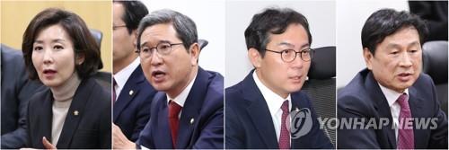 한국당 원내대표 경선 '복당파 vs 잔류파' 합종연횡 본격화