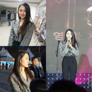 배우 정예진, 제1회 홍성국제단편영화제 참석 &#39;빛나는 미모&#39;