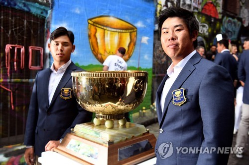 골프 월드컵 공동 선두 안병훈·김시우 "팀플레이 잘 맞았다"