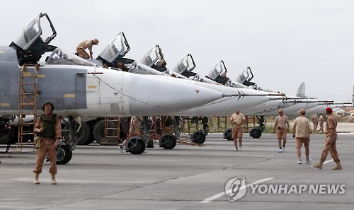 러, 시리아반군 두달만에 공습…"알레포 화학공격 주체 제거"