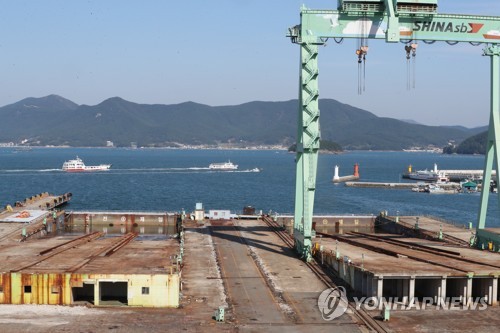 일감없는 중소 조선사에 140척 발주…1조7000억 금융지원