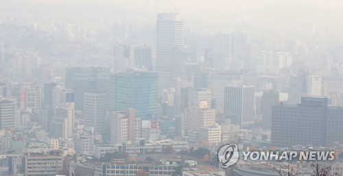 올가을 최악 초미세먼지에 곳곳 주의보…내일도 '나쁨'