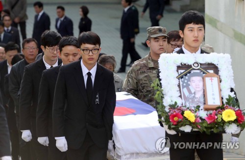 '음주운전 안된다' 경종 울리고 떠나…윤창호씨 영결식