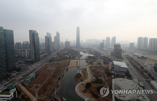 중국발 황사 한반도 강타…수도권 곳곳 미세먼지주의보