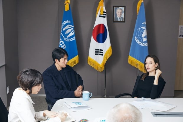 안젤리나 졸리 정우성, 한국 내 예멘 난민 논의 /사진=연합뉴스