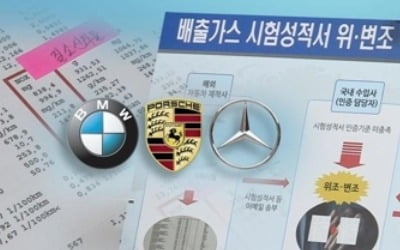 '배출가스 인증비리' BMW 벌금 301억원·벤츠 28억원 구형