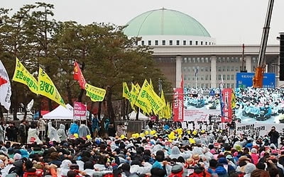 민주노총 총파업…민주·한국·바른미래 일제히 비판