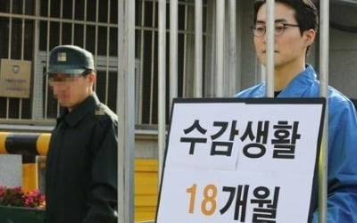 양심적 병역거부자 오늘 조기 가석방…6개월 이상 수감 58명