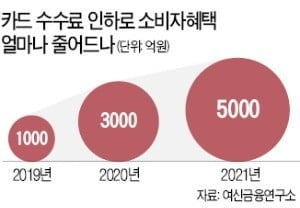 "카드 소비자 혜택 9000억 줄어든다"