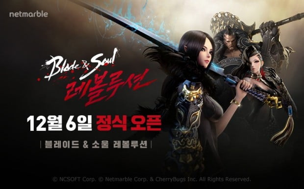 넷마블, 모바일 MMORPG '블레이드 & 소울 레볼루션' 정식 서비스