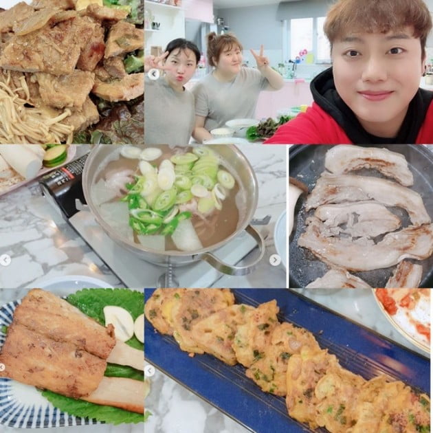 이국주 만찬/사진=이국주 인스타그램 캡처