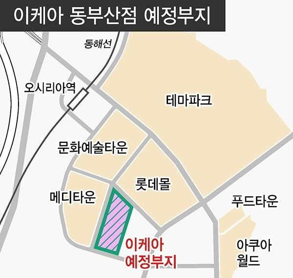 이케아, 동부산 관광단지에 대형 매장 착공으로 일대 활기