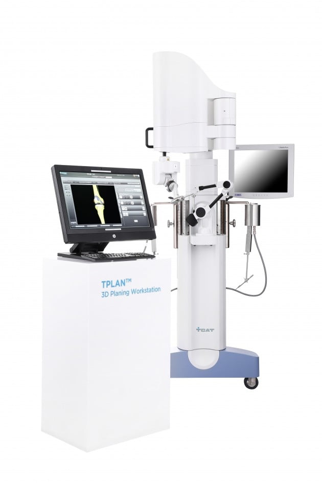 큐렉소, 인공관절 수술로봇 '티솔루션원' 美 슬관절 임상 마쳐