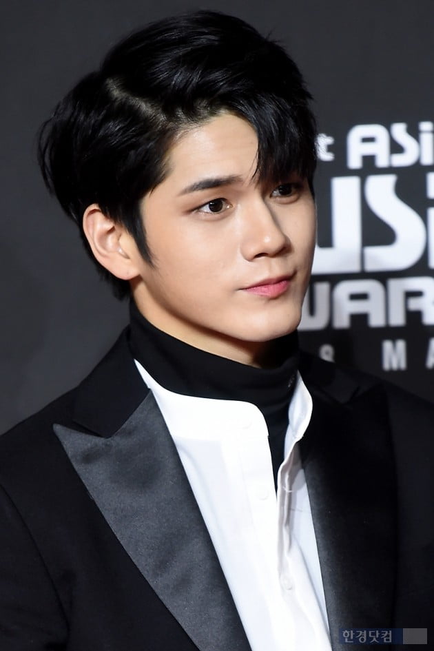 [포토] 워너원 옹성우, '조각상이 따로 없네~' (2018 MAMA)