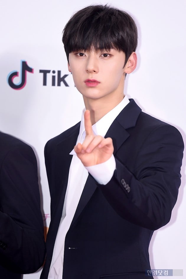 [포토] 워너원 황민현, '독보적인 잘생김' (2018 SBS 가요대전)