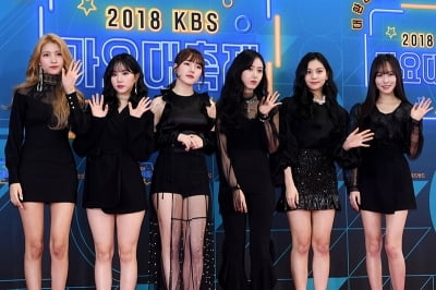 [포토] 여자친구, '블랙 의상으로 시크하게~'(2018 KBS 가요대축제)