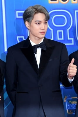 [포토] 엑소 카이, '남성미 뿜뿜~'(2018 KBS 가요대축제)