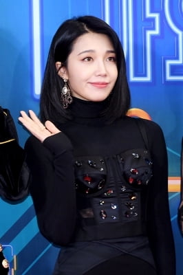  에이핑크 정은지, '조금은 난해한 패션'(2018 KBS 가요대축제)