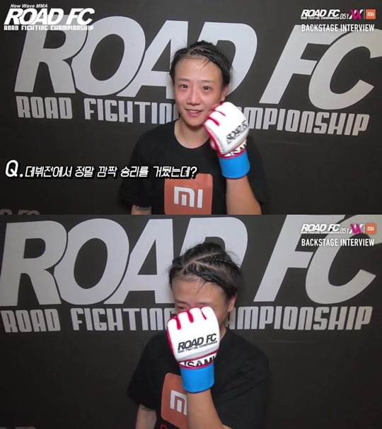 '꽃미녀 파이터' 이수연 (사진=ROAD FC)