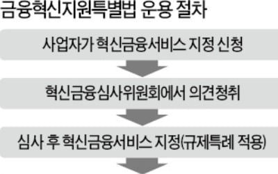 "내년 2분기부터 규제 안 받는 핀테크 실험"