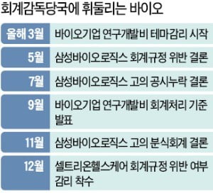 "바이오산업 키운다더니…툭하면 회계 시비"