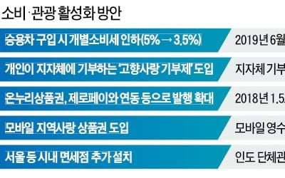 승용차 개별소비세 인하 6개월 연장…시내면세점 특허요건 완화