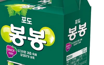 레트로 열풍에 인기…추억의 음료 '봉봉·갈아만든 배'