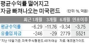 손실에 장사 없네…美 펀드마저 돈 빠져