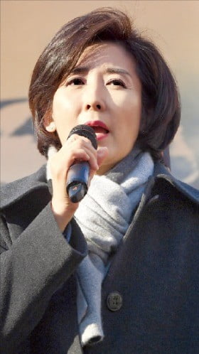 '카풀 당론' 뒤엎고…택시 집회서 박수받은 나경원