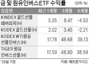 엄동설한 증시, 원유·金 투자 '눈길'