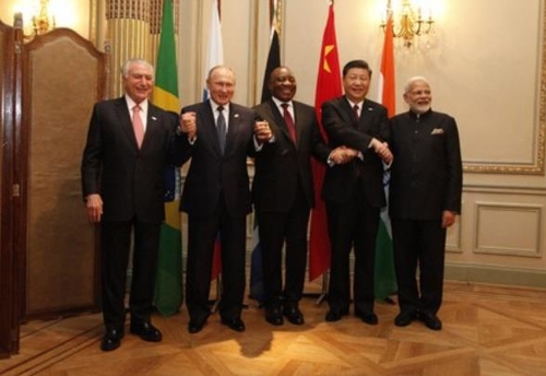 시진핑-푸틴, G20서 브릭스 정상회동…"보호주의 배격" 한목소리